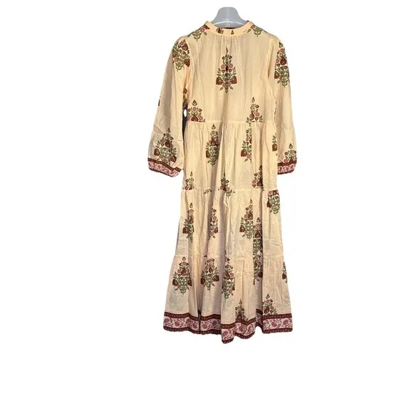 Tuckernuck Size S Blush Chandelier Long Sleeve Salty Paloma Midi Dress New NWT
