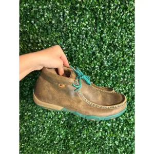 TWISTED X LEATHER LOAFERS SZ 10M