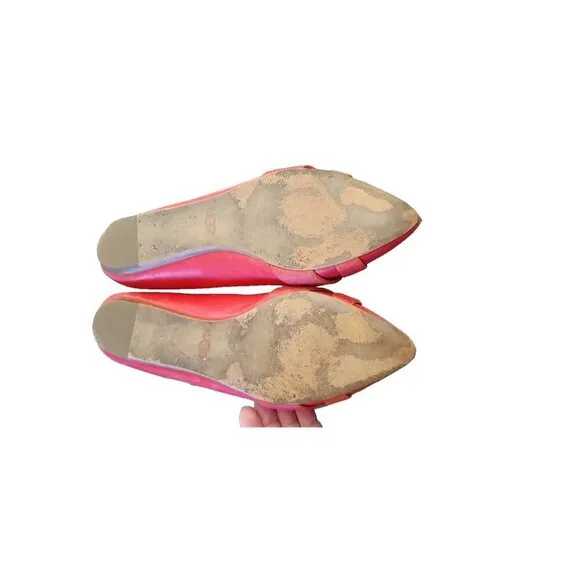 UGG ALEXA LEATHER EXOTIC CIGARETTE FLATS LOAFERS WOMENS SIZE 8