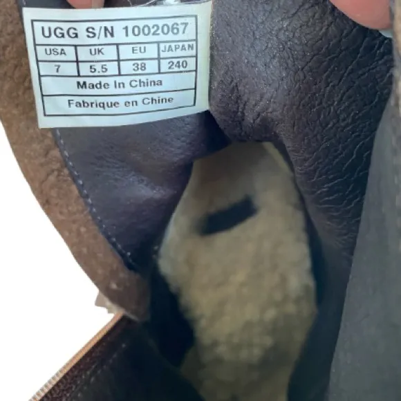 UGG Australia Women's &quot;Bianka&quot; Water Resistant Heeled Boots 7