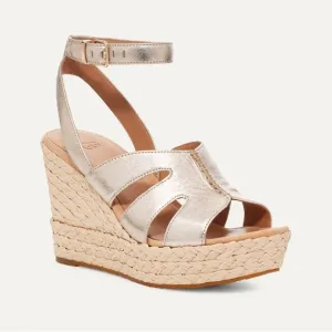 UGG Careena Platform Wedge Espadrille Sandals, Size 10 New in Box