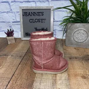 Ugg classic short II glitter boots