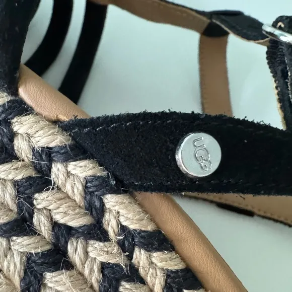 UGG® Cressida Suede Espadrille Wedge Sandals