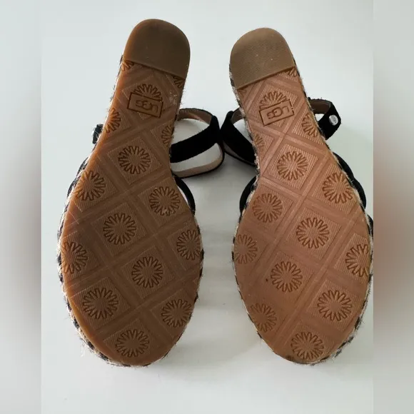 UGG® Cressida Suede Espadrille Wedge Sandals