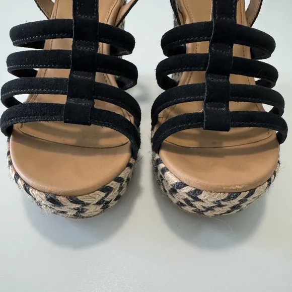 UGG® Cressida Suede Espadrille Wedge Sandals