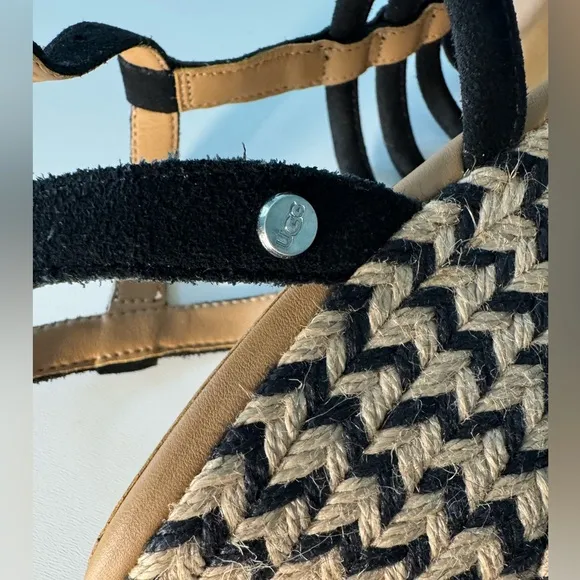 UGG® Cressida Suede Espadrille Wedge Sandals