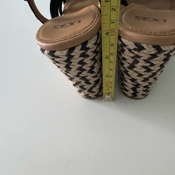 UGG® Cressida Suede Espadrille Wedge Sandals