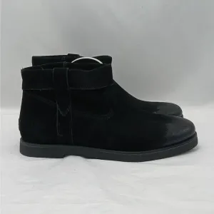 UGG Josefene Cuff Ankle Boots Womens 5.5 Black Suede Grunge Gorpcore Whimsygoth