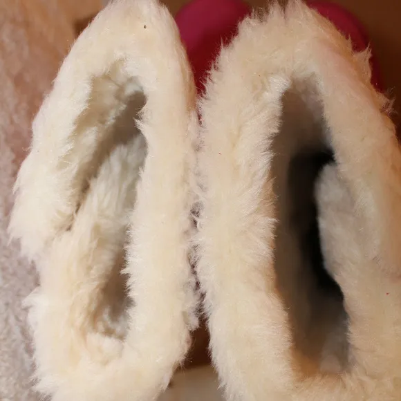 UGG KOOLABURRA KENSLEI SUEDE‎ FUR BOOTS NEW! PINK