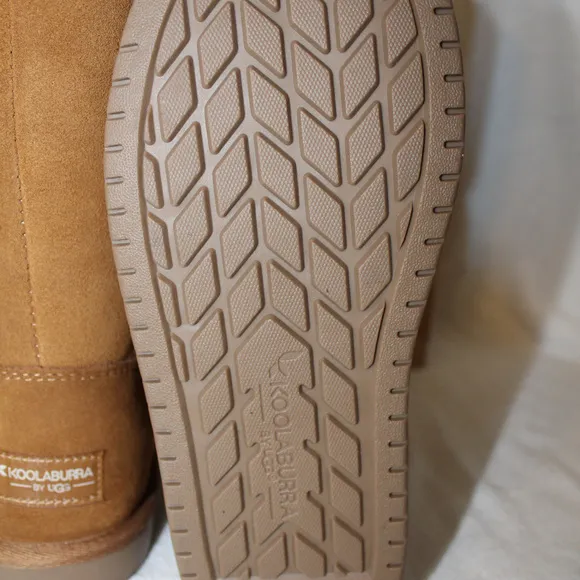 UGG‎ KOOLABURRA SUEDE FUR TALL BOOTS CHESTNUT