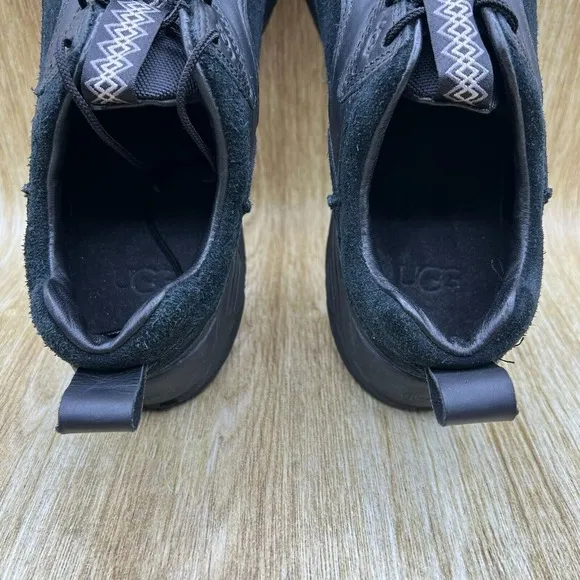 UGG Miwo Trainer Men's Size 12 Black Running Shoes Sneakers Vibram 1104970