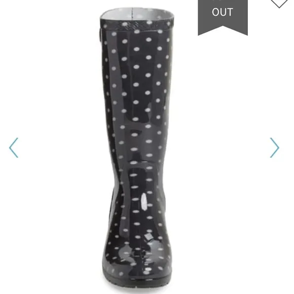 UGG Shaye Polka Dot Rubber Rain Boots