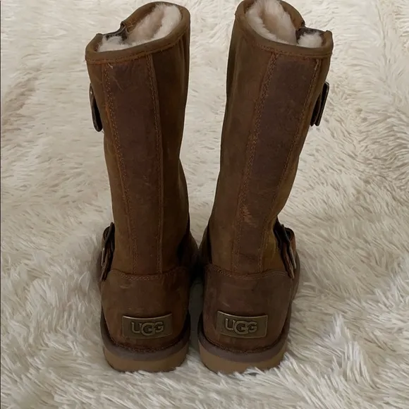 Ugg Sutter Brown Suede Leather Boots