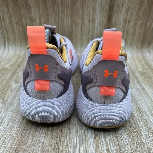 Under Armour HOVR Mega 2 MVMNT Mens Size 9 White Grey Sneakers Shoes 3026629-102
