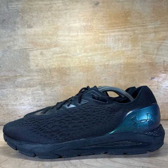 Under Armour HOVR Sonic 3 Mens Size 12 Running Shoes Sneakers Black 3023940-001