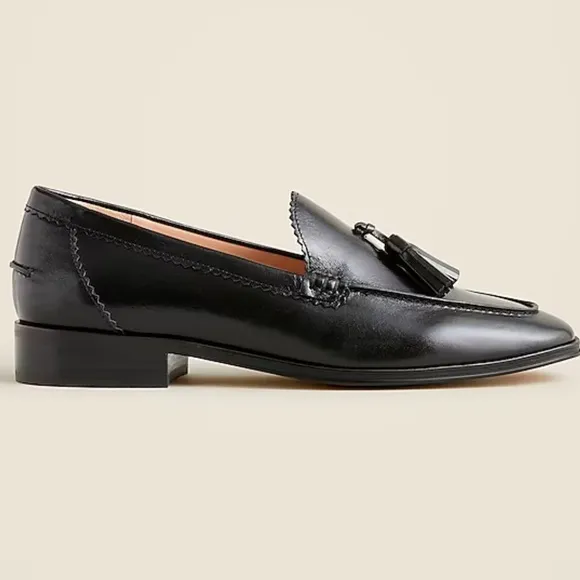 Used J. Crew Maison tassel loafers in Italian leather