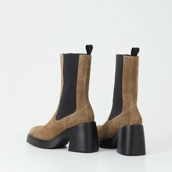 Vagabond Brooke Brown Suede Boots