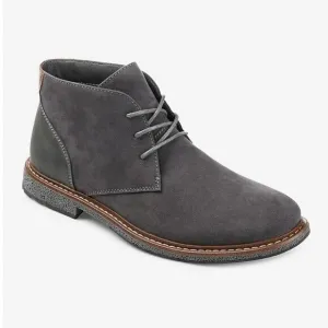 Vance Co. Orson Men’s Suede Chukka Boot In Dark Gray Size 10