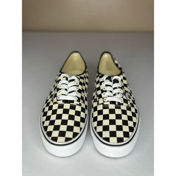 Vans Checkerboard Era UV Ink Sneakers‎ Men's Size 11 Canvas White Black