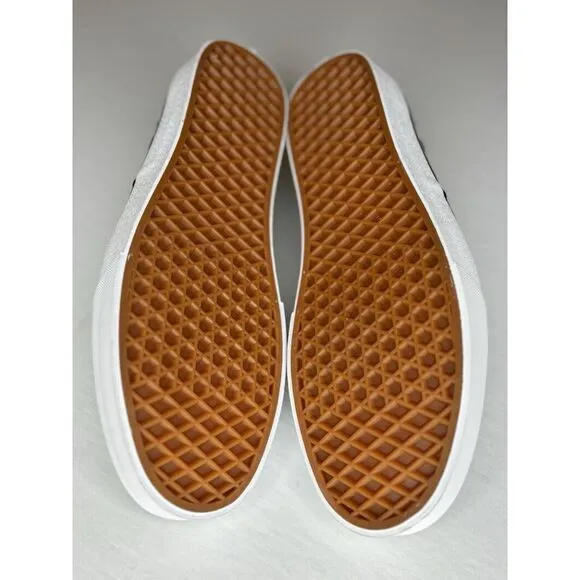 Vans Checkerboard Era UV Ink Sneakers‎ Men's Size 11 Canvas White Black