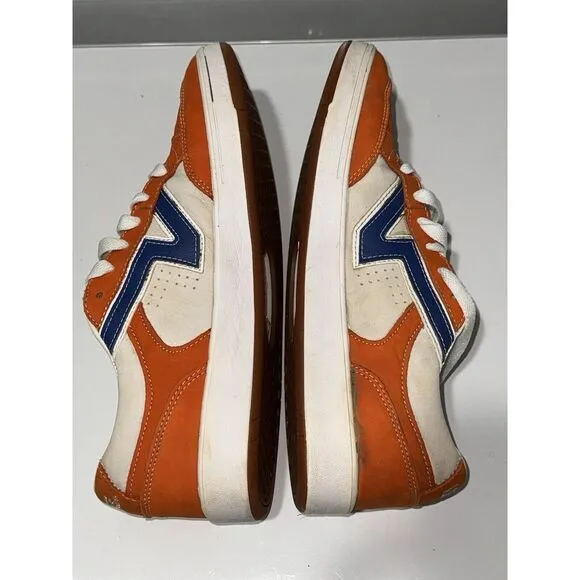 VANS Lowland CC Puffins Bill Orange White Blue Skateboarding Streetwear Men 12