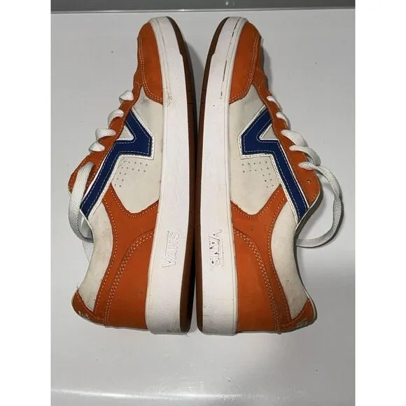 VANS Lowland CC Puffins Bill Orange White Blue Skateboarding Streetwear Men 12
