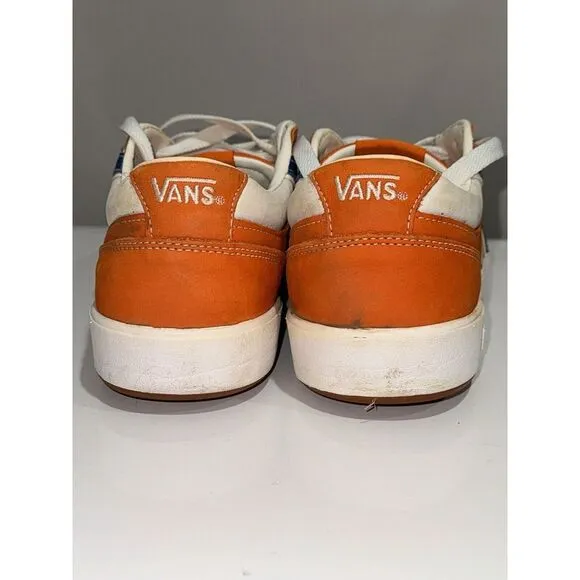 VANS Lowland CC Puffins Bill Orange White Blue Skateboarding Streetwear Men 12