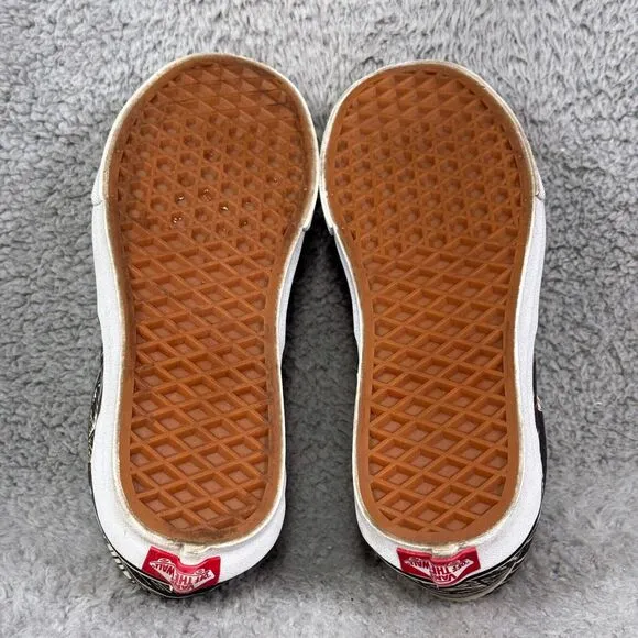 Vans MoMA x Era Edvard Munch's The Scream Womens Size 6.5 Sneakers Shoes Black