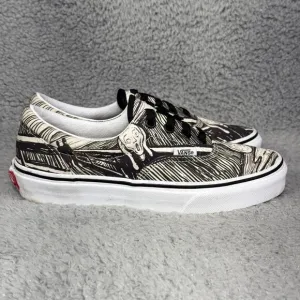 Vans MoMA x Era Edvard Munch's The Scream Womens Size 6.5 Sneakers Shoes Black