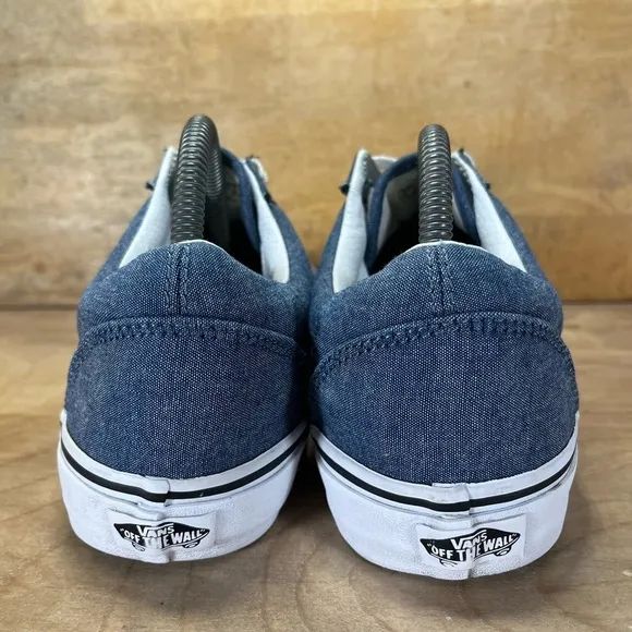 Vans Old Skool Low Mens Size 9 Shoes Sneakers Blue