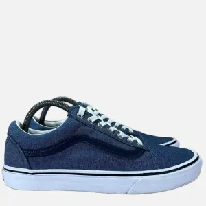 Vans Old Skool Low Womens Size 10.5 Shoes Sneakers Blue