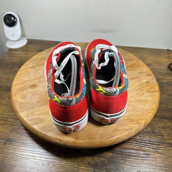 Vans‎ Old Skool Marvel Rare The Avengers Ironman Shoe Sneakers Men's Size 9.5