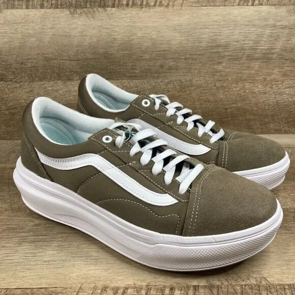 VANS Old Skool Overt CC Pop Color Walnut Shoes Sneakers Mens 11 Womens 12.5 NEW