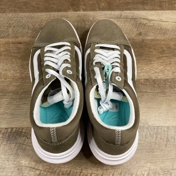 VANS Old Skool Overt CC Pop Color Walnut Shoes Sneakers Mens 11 Womens 12.5 NEW
