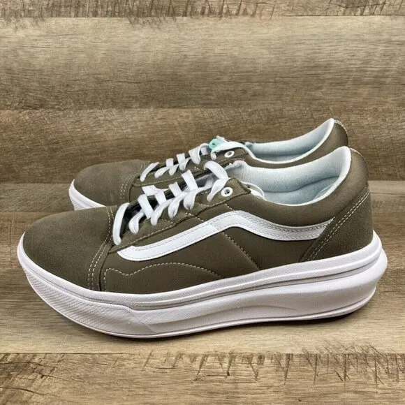 VANS Old Skool Overt CC Pop Color Walnut Shoes Sneakers Mens 11 Womens 12.5 NEW