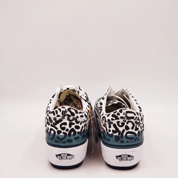 Vans Old Skool Stacked UV Leopard Print Sneakers X