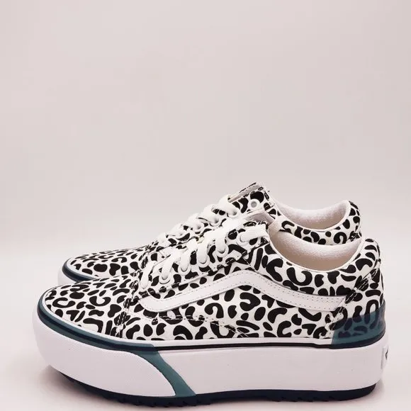 Vans Old Skool Stacked UV Leopard Print Sneakers X