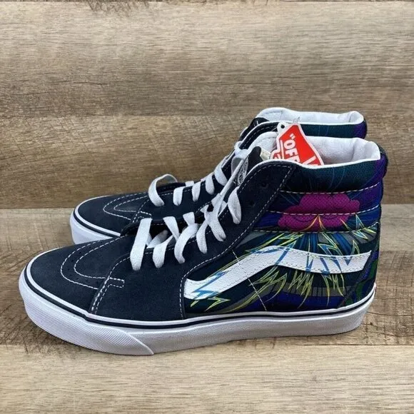 VANS SK8-Hi Brainworks Dark Navy Sneakers Shoes Women's Sz 8.5 Men's Sz 7 NEW
