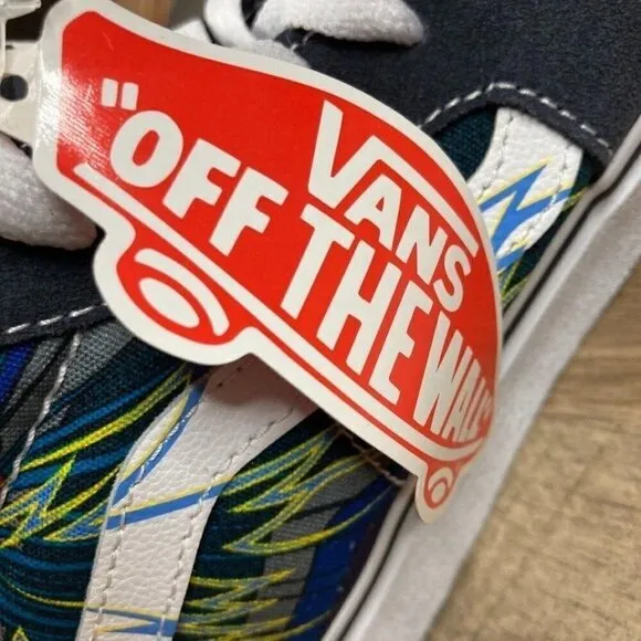 VANS SK8-Hi Brainworks Dark Navy Sneakers Shoes Women's Sz 8.5 Men's Sz 7 NEW