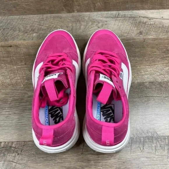 VANS UltraRange Exo Neon Pink Skate Shoes Sneakers Women's Size 5.5 NEW