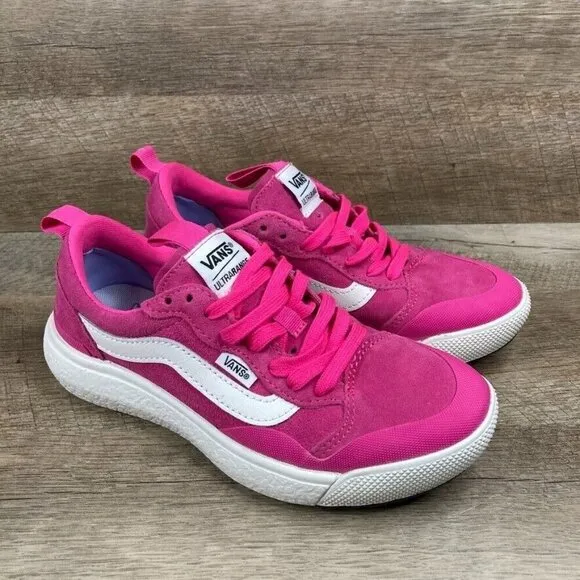 VANS UltraRange Exo Neon Pink Skate Shoes Sneakers Women's Size 5.5 NEW