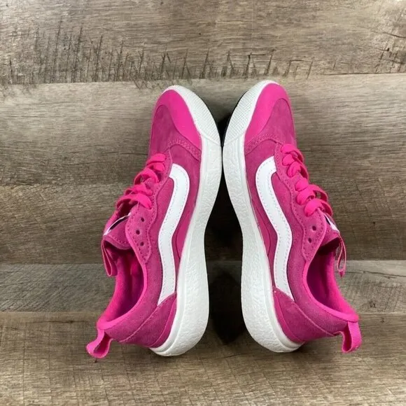 VANS UltraRange Exo Neon Pink Skate Shoes Sneakers Women's Size 5.5 NEW