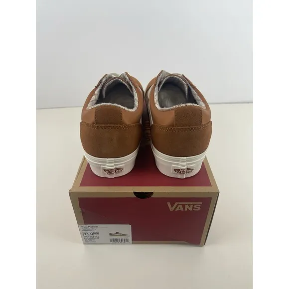 Vans Ward Platform Plaid Glazed Ginger New Women's Size 11 VN000D2RN1Z