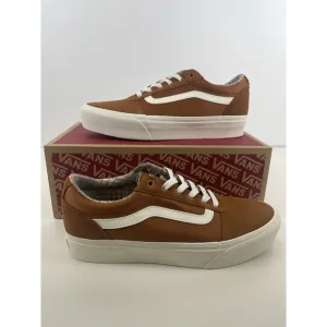 Vans Ward Platform Plaid Glazed Ginger New Women's Size 11 VN000D2RN1Z