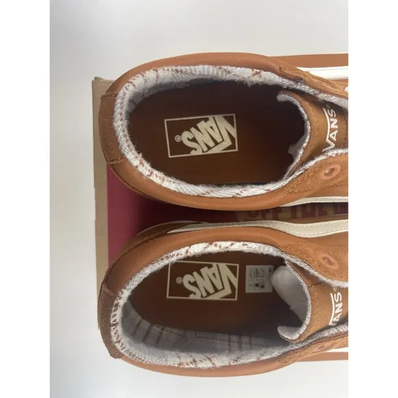 Vans Ward Platform Plaid Glazed Ginger New Women's Size 11 VN000D2RN1Z