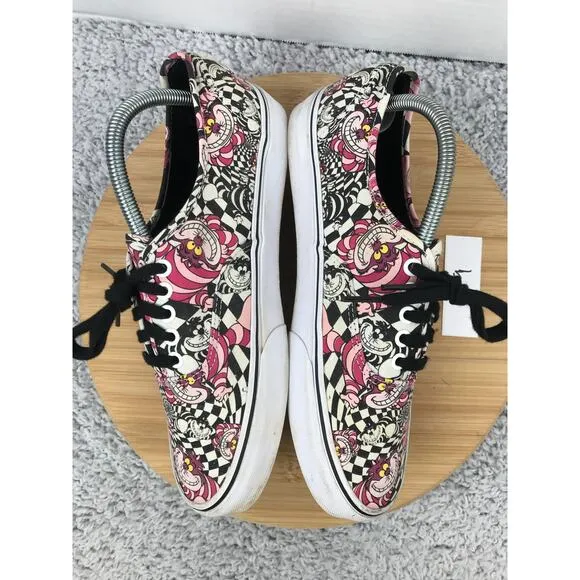 Vans x Disney Era Cheshire Cat Alice in Wonderland Athletic Sneakers Mens 9.5