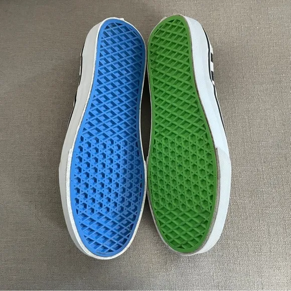 Vans x Flour Shop Classic Slip-On Sneakers Icons Men’s Size 9 Women’s 10.5