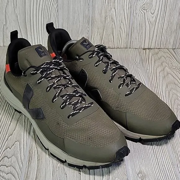 Veja Dekkan Aleveomesh Dark Green Sneakers Mens Size 11