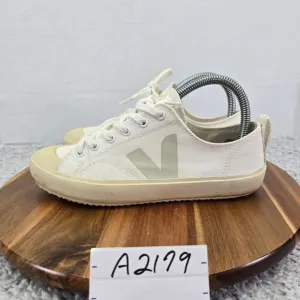 Veja Wata II Low White Canvas Lace Up Casual Daily Lifestyle Sneakers Womens 6