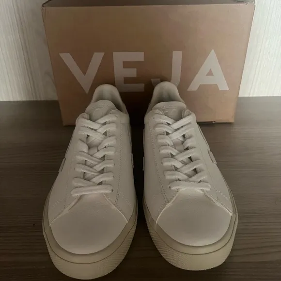 Veja White Sneakers Minimalist Design
